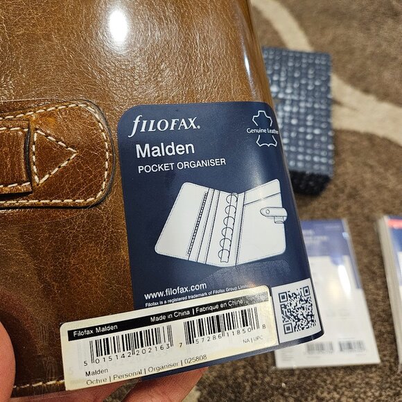 Filofax Malden Pocket Size with new 2015 inserts - Picture 3 of 8